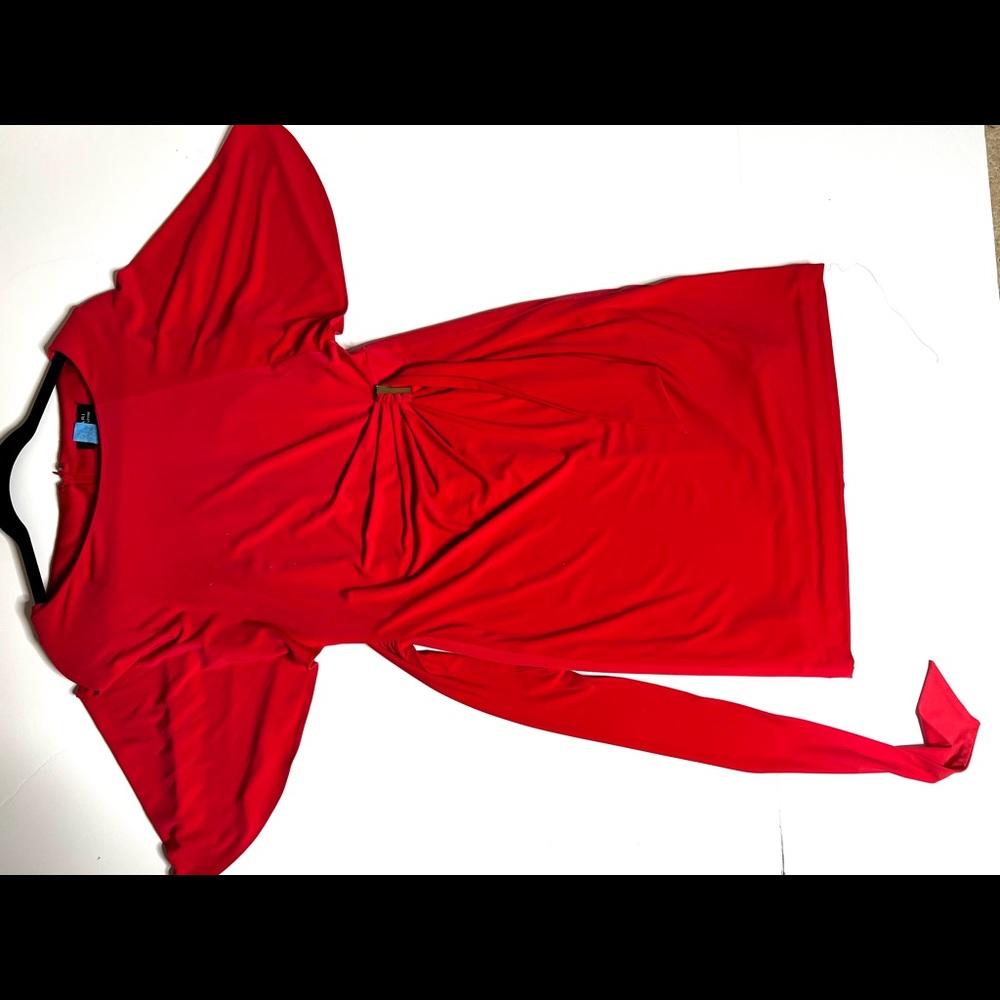 Wide sleeves dress